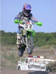 Keaton racing at Waco Eagles