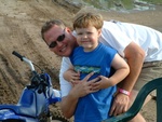 Mark and Logan Swann - One Proud Papa! -La Porte, Texas