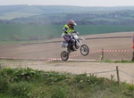 Row flying the tabletop at Swanmore 14th out of 38 after being knocked off and last into turn 1