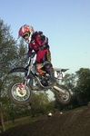 Tyler Hunt hitting his favorite double jump at Lake Geneva, Wi. on the 2004 ATK MXLQ.