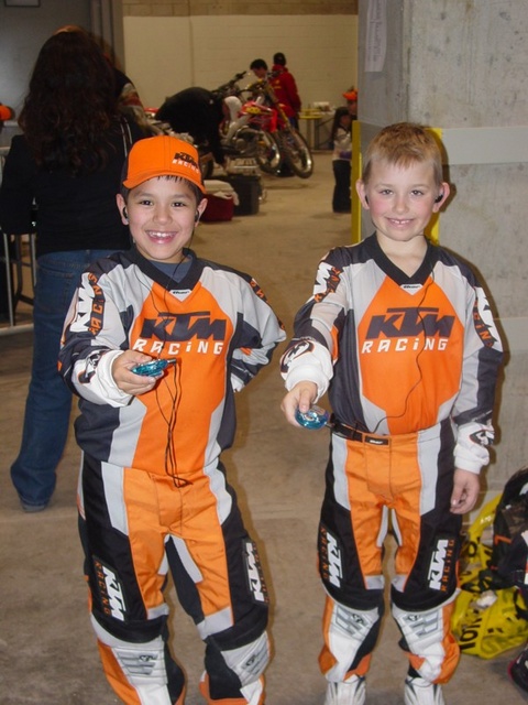 Alec Riggins #3 and Ronnie Barribeau #4 from Minneapolis MN KJSC